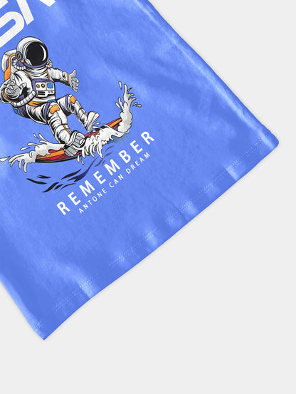 Nasa Astronaut Boys Wear Clothes for Boy Child T Shirt Children Top Shirts Kids Summer Clothes Tops Children's Boy's Clothing