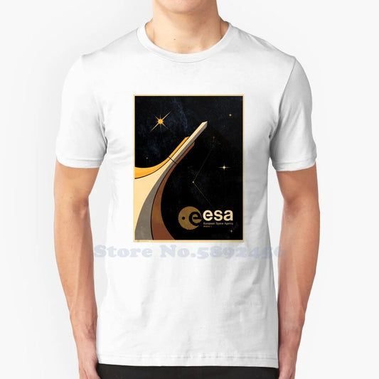 Camiseta clásica homenaje ESA – Estilo casual con diseño tributo