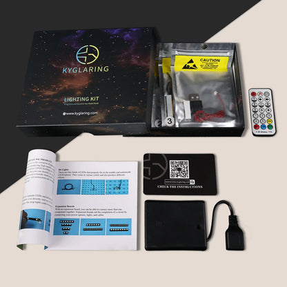 Kit de Iluminación LED Kyglaring compatible con Lego 10341 NASA Artemis – Sistema de Lanzamiento Espacial (no incluye bloques)