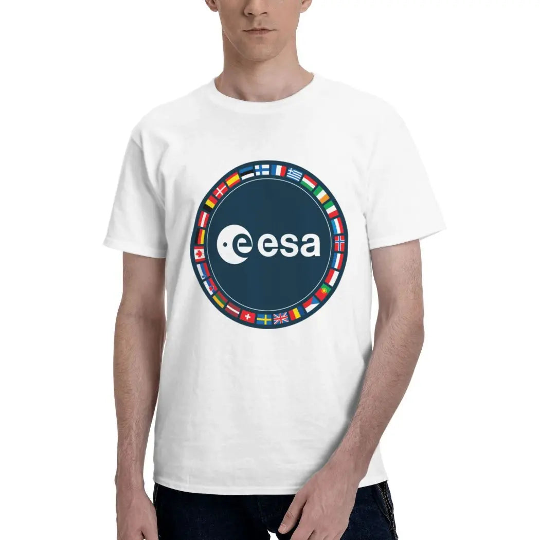 Official ESA T-shirt – Oversized hipster style, round neck, and short sleeves 