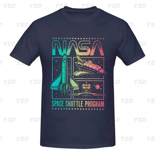 Camiseta Deportiva Oversize NASA para Hombre