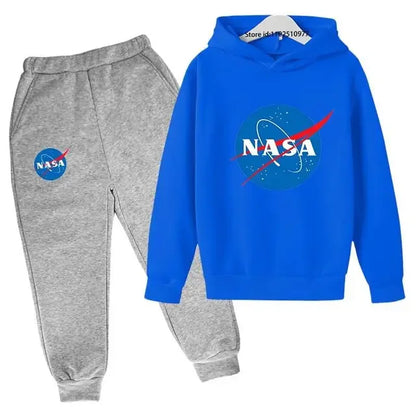 Conjunto Infantil NASA: Sudadera con Capucha y Joggers
