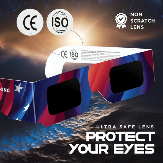 10 Packs – Gafas para Eclipses Solares
