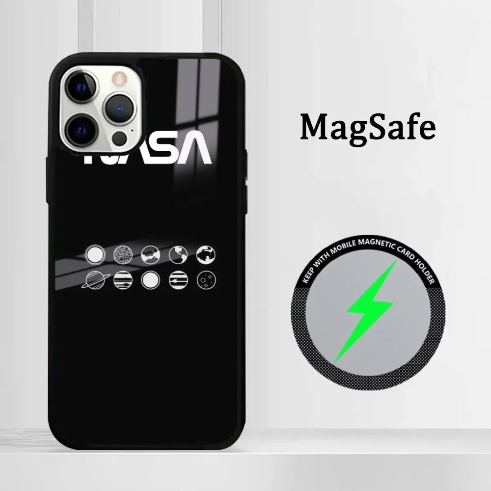 Fundas MagSafe con diseño NASA para iPhone
