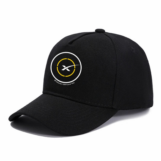 Space X Car Baseball Cap Of Course I Still Love You Drone Ship First Stage Landing Hip Hop Boy Hats Sun Caps Nasas Kids Hat