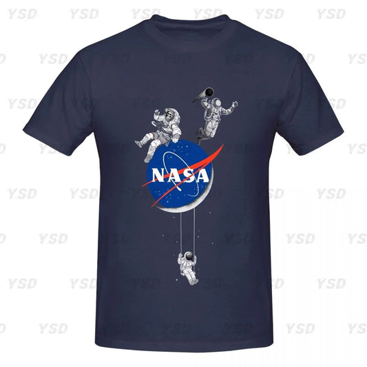 Camiseta Deportiva Oversize NASA para Hombre