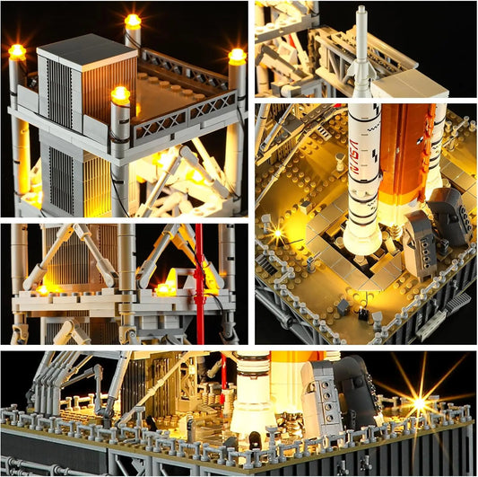 💡 Kit de Luces LED para Cohete Artemis 10341 – Ilumina tu Lanzadera Espacial