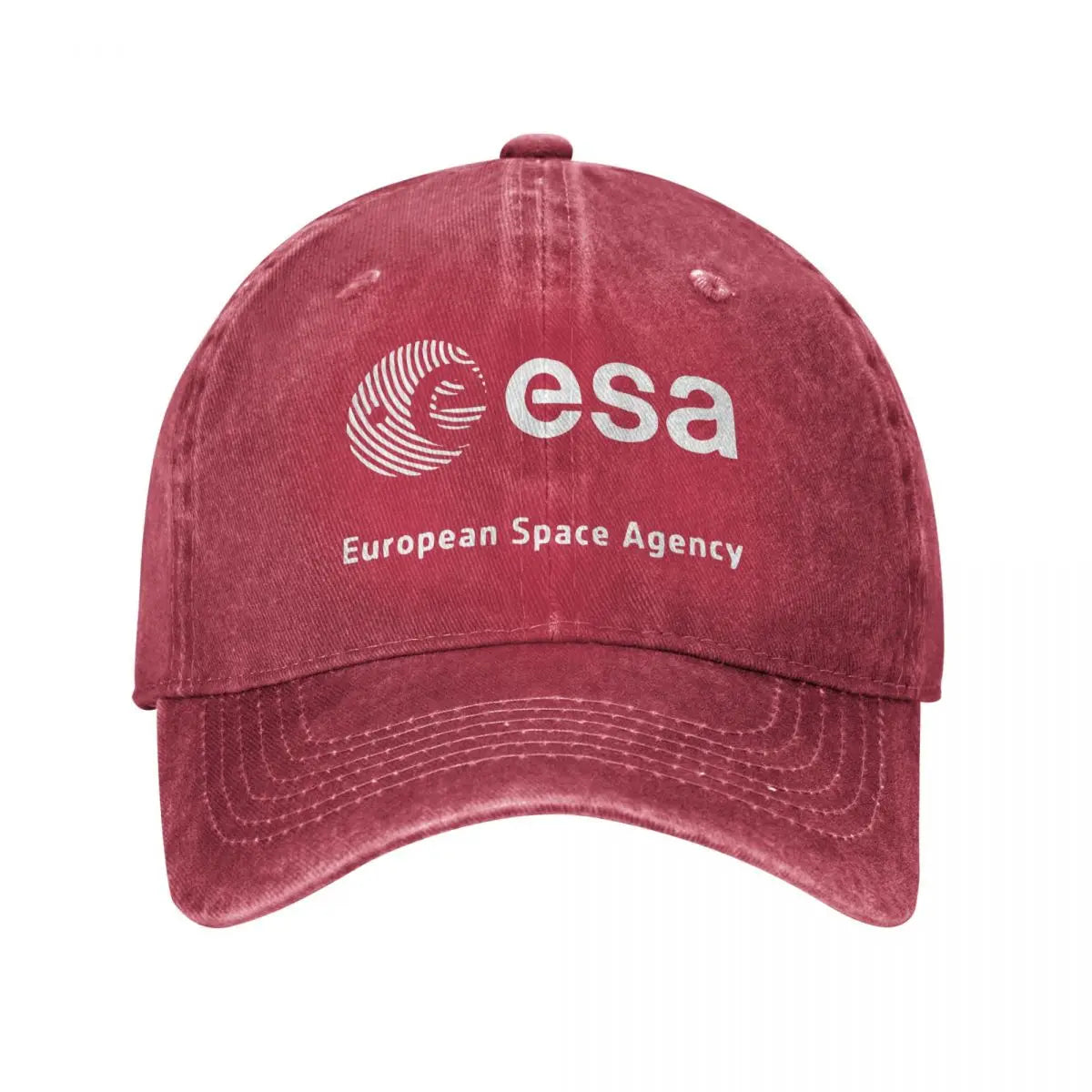 Gorra vintage ESA – Estilo denim desgastado, unisex y ajustable