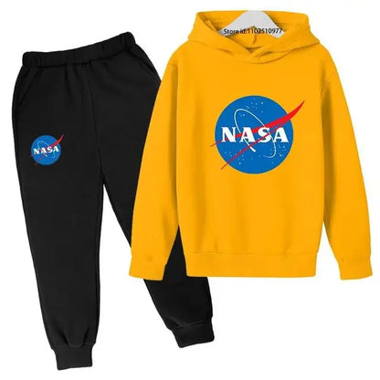 Conjunto Infantil NASA: Sudadera con Capucha y Joggers