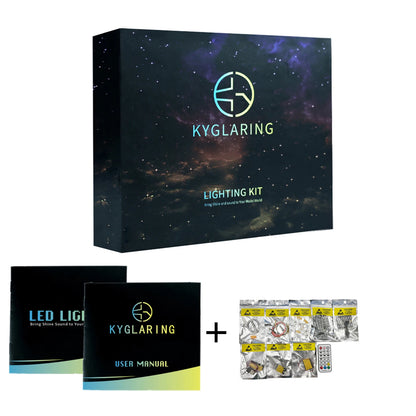 Kit de Iluminación LED Kyglaring compatible con Lego 10341 NASA Artemis – Sistema de Lanzamiento Espacial (no incluye bloques)