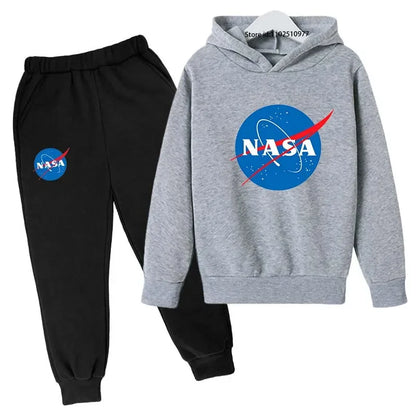 Conjunto Infantil NASA: Sudadera con Capucha y Joggers