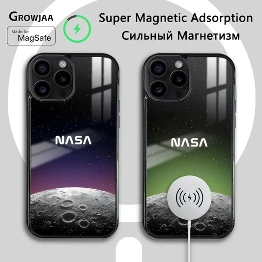 Fundas MagSafe con diseño NASA para iPhone