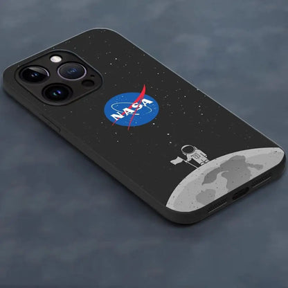 NASA Black Shield – Funda universal para iPhone con esencia cósmica