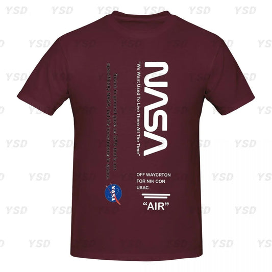 Camiseta Deportiva Oversize NASA para Hombre