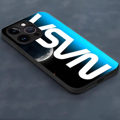 NASA Black Shield – Funda universal para iPhone con esencia cósmica