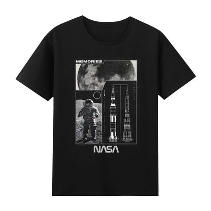Camiseta Deportiva Oversize NASA Unisex