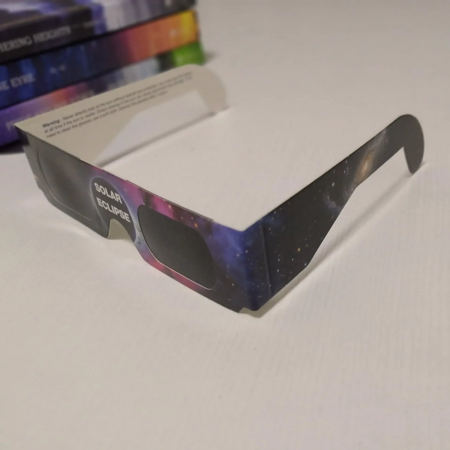 Pack 5 gafas solares para eclipses ,certificación CE e ISO,