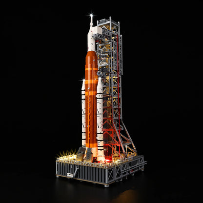 Kit de Iluminación LED Kyglaring compatible con Lego 10341 NASA Artemis – Sistema de Lanzamiento Espacial (no incluye bloques)