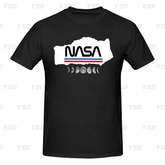 Camiseta Deportiva Oversize NASA para Hombre