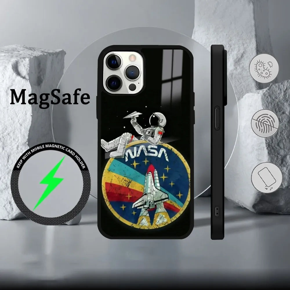 Fundas MagSafe con diseño NASA para iPhone