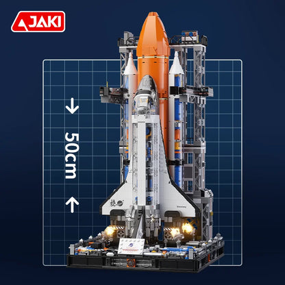 🚀 Cohete Lunar JAKI 8513 – Kit de Construcción Espacial para Exploradores del Futuro
