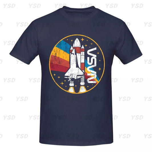 Camiseta Deportiva Oversize NASA para Hombre