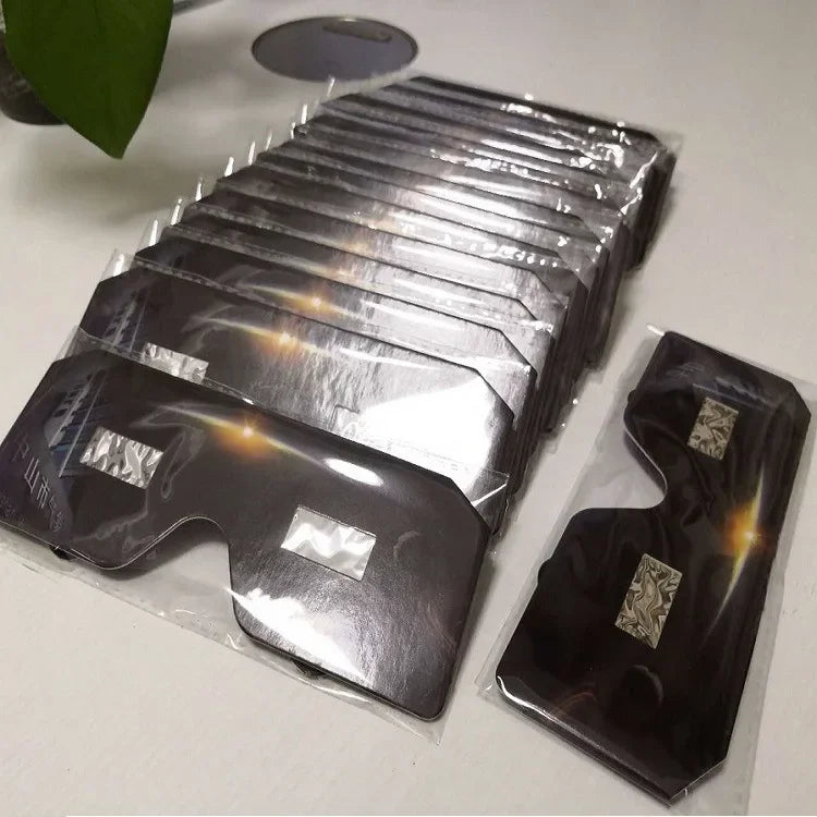 Pack 5 gafas solares para eclipses ,certificación CE e ISO,