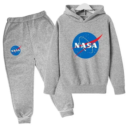 Conjunto Infantil NASA: Sudadera con Capucha y Joggers