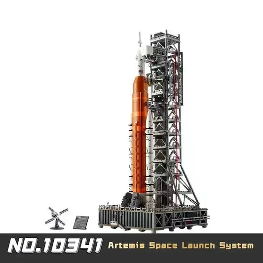 🛰️ ICONS Sistema de Lanzamiento Espacial Artemis – Bloques de Construcción para Cohetes
