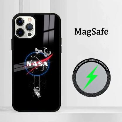 Fundas MagSafe con diseño NASA para iPhone